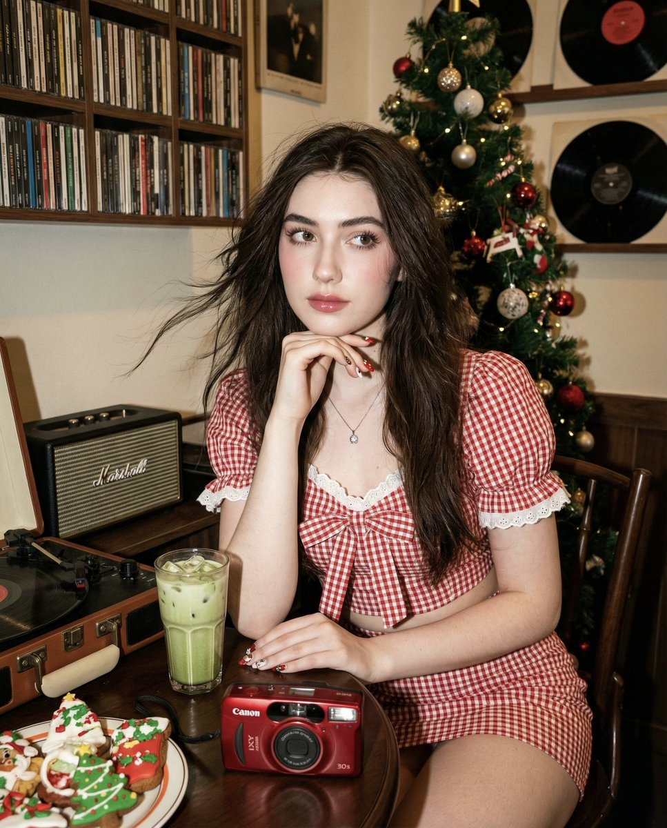 Y2K 美学娃娃脸直闪人像 - Image 1