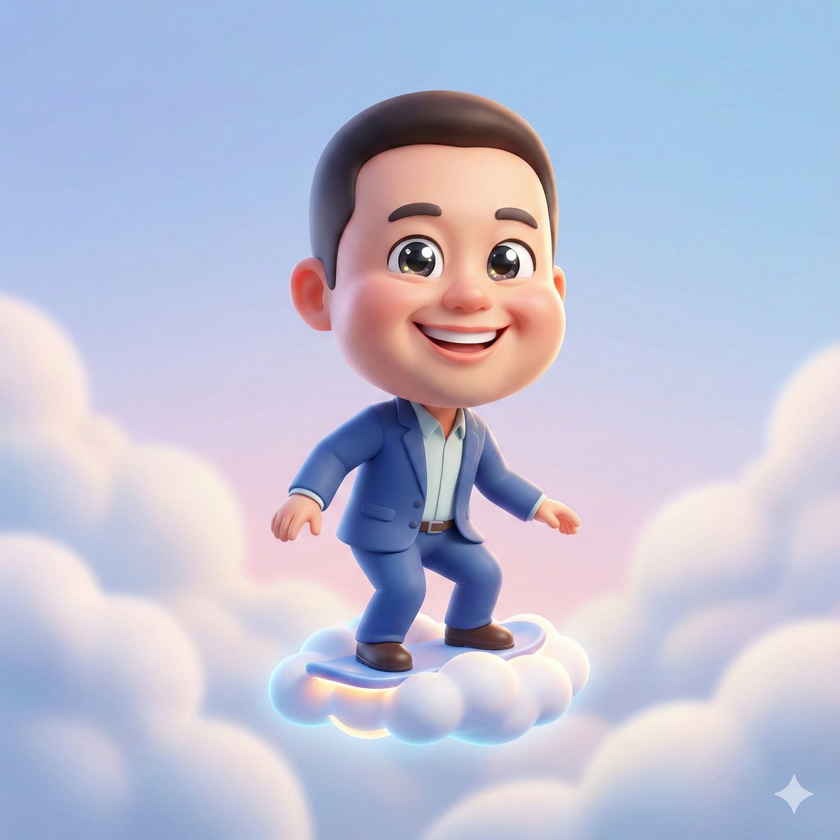 名人驾云的 3D 漫画 - Image 3