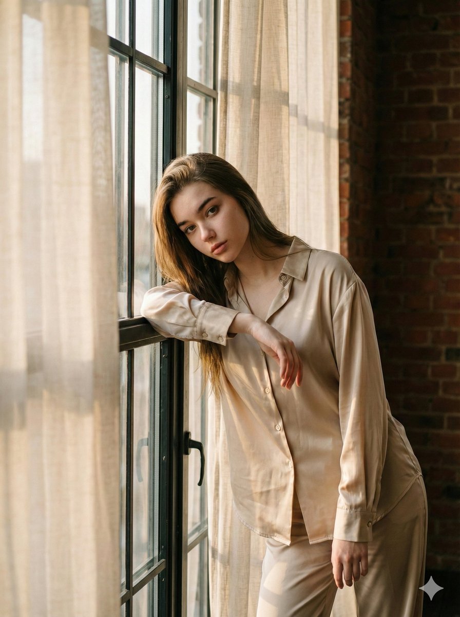 金色时光阁楼编辑肖像 JSON - Image 1