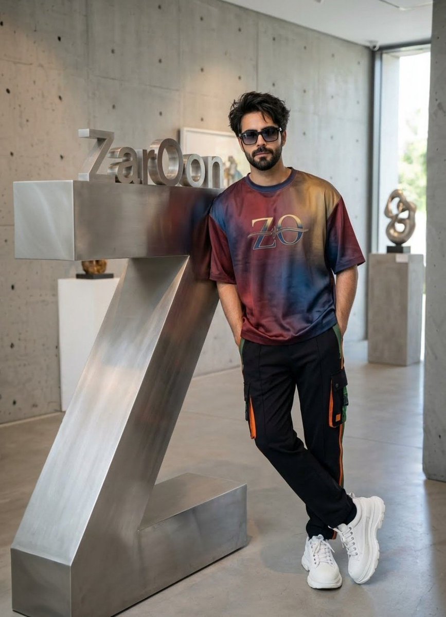 高级时装工业艺术画廊肖像提示 - Image 1