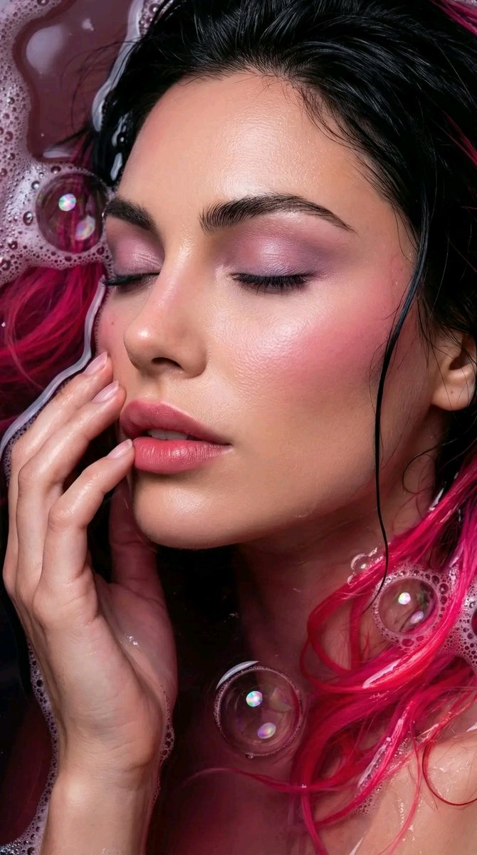 空灵绽放沉浸式微距肖像提示词 - Image 1