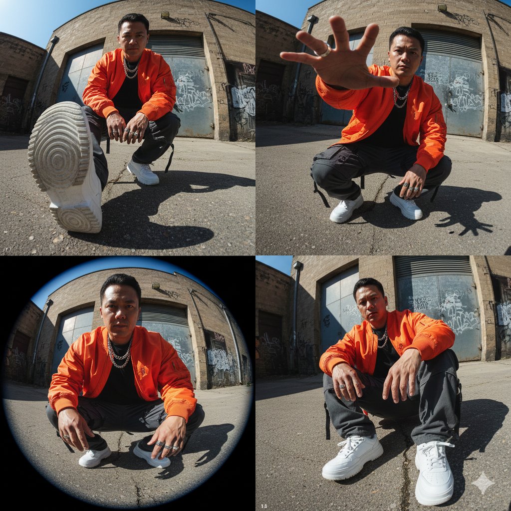 高级时装街头服饰专题（多格，身份锁定） - Image 1